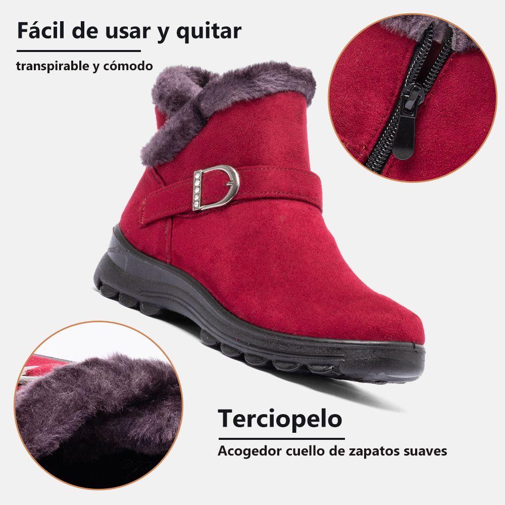 Botin Itziar Rojo Weide-4