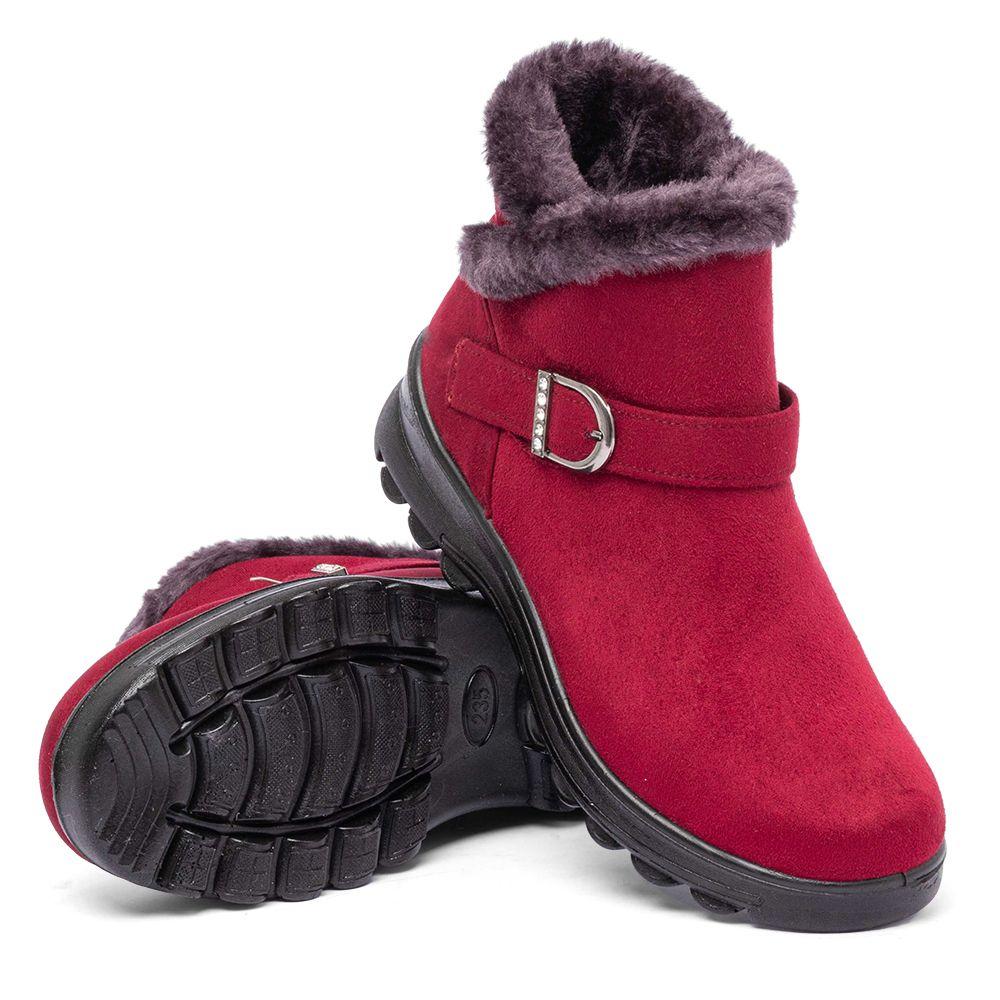 Botin Itziar Rojo Weide-5