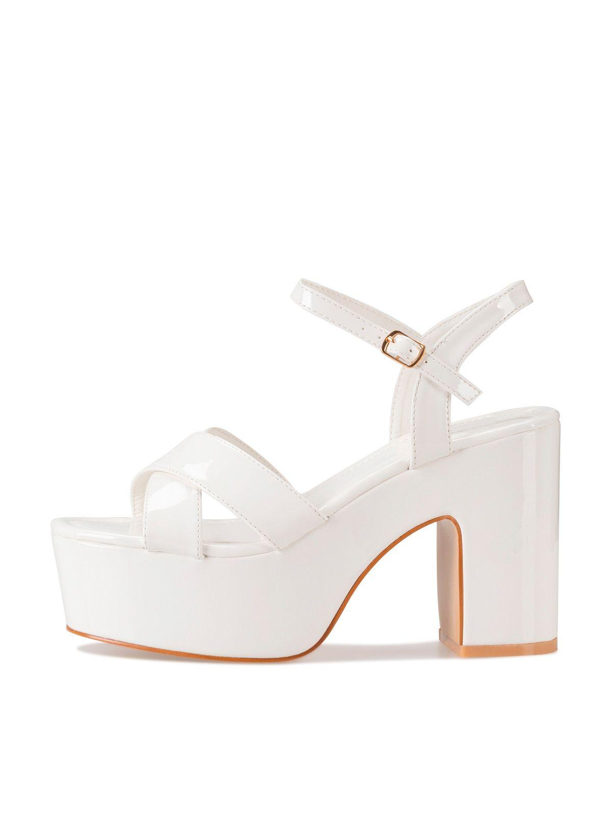 Sandalias Aida Blanco Weide-1