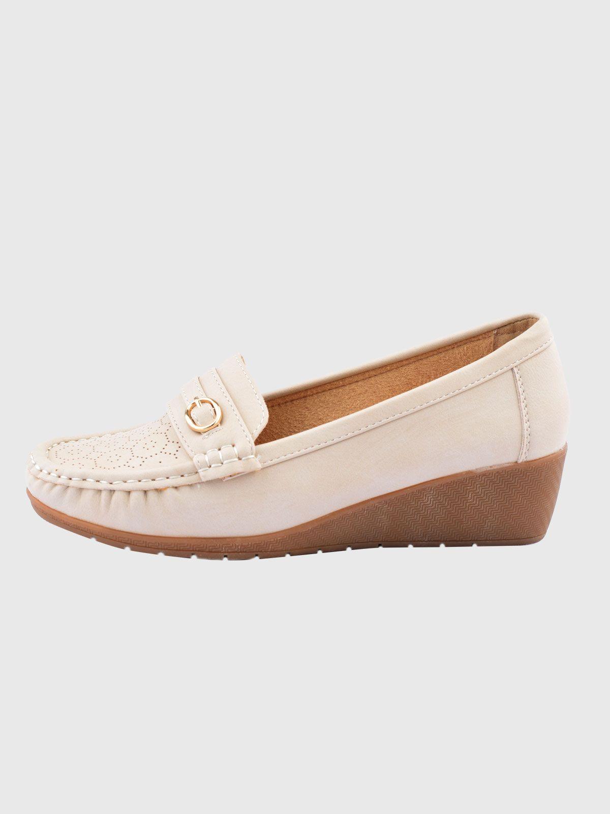 Mocasín Ascensión Beige Weide-1