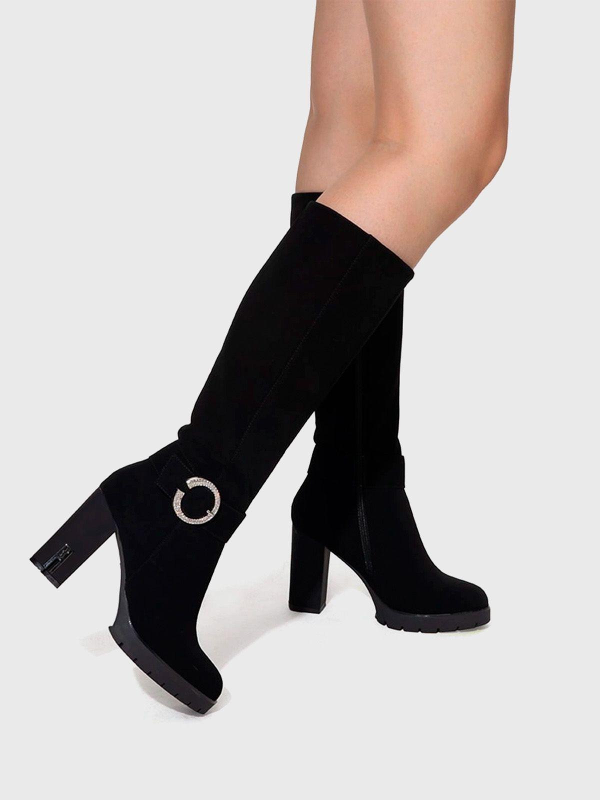 Bota Mujer Salomé Negro Weide-1