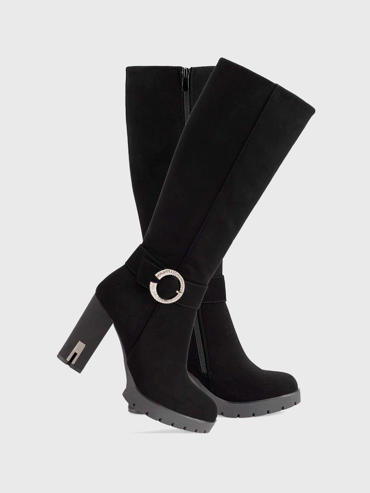 Bota Mujer Salomé Negro Weide-4