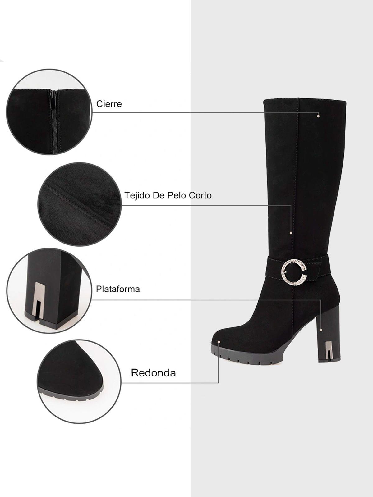 Bota Mujer Salomé Negro Weide-6