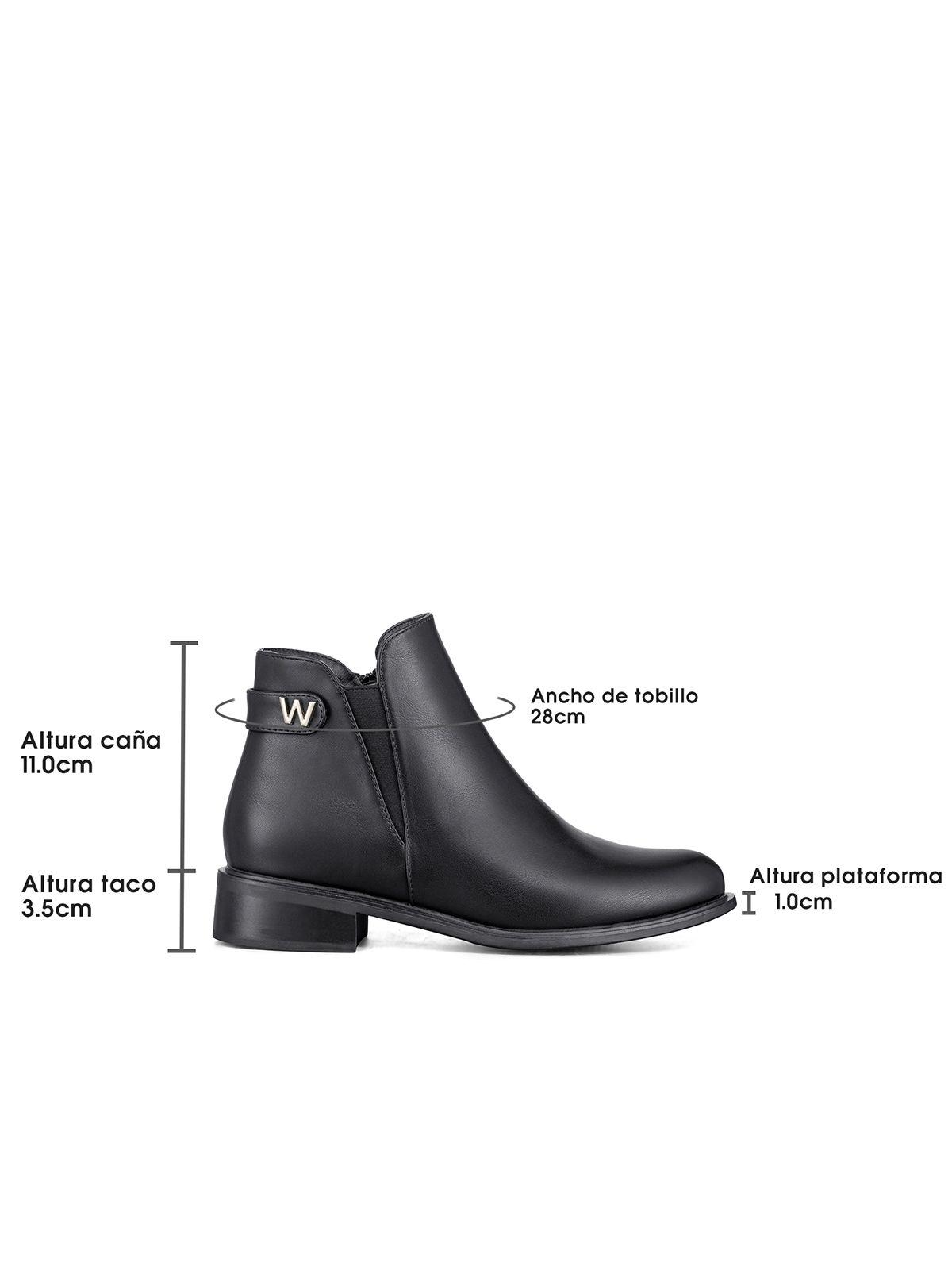 Botin Casual Mujer Eco Cuero Moda Vintage Formal Weide ZS63-5