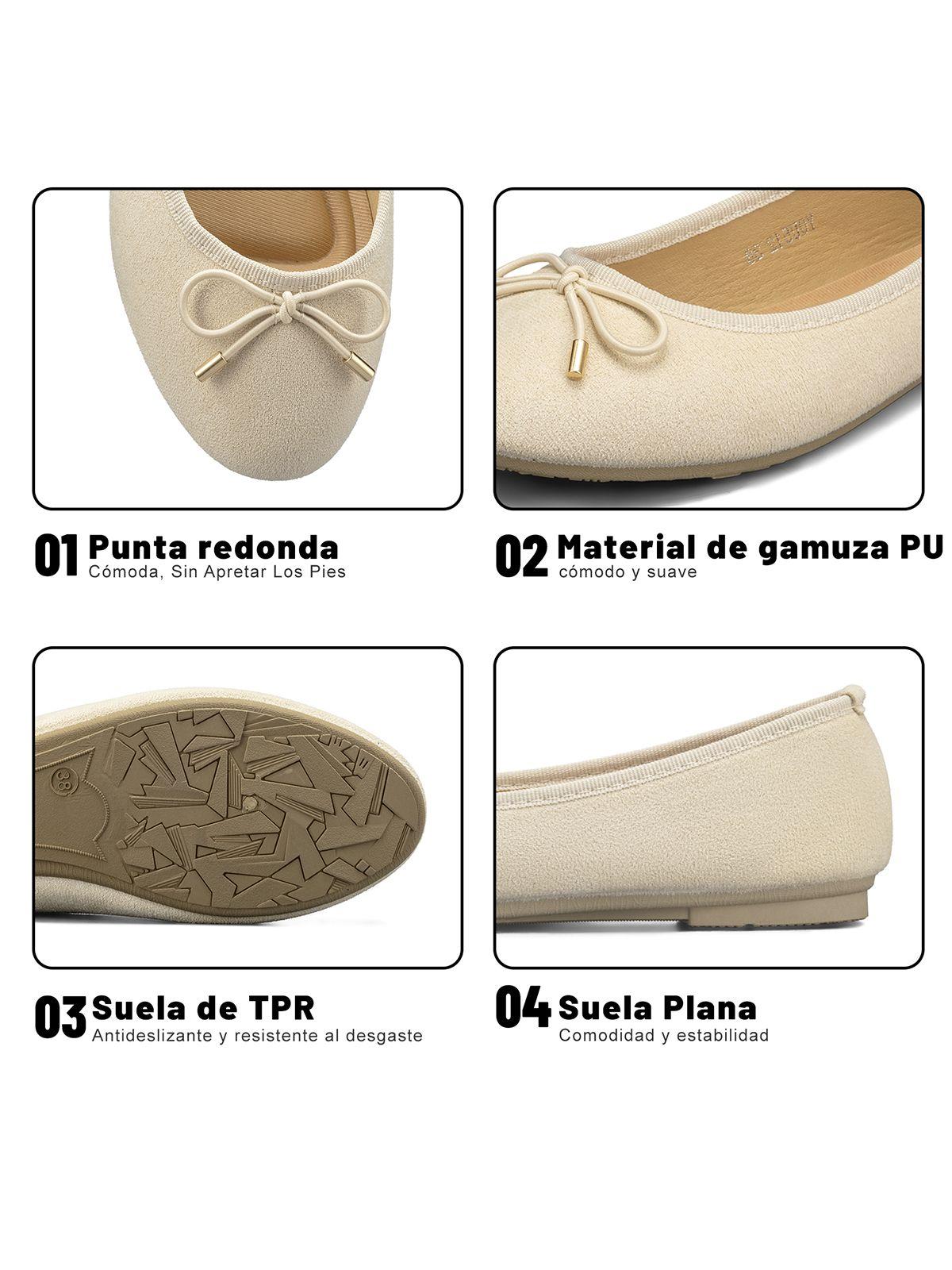 Ballerina Simil Gamuza Causal  Mujer Weide You512-6