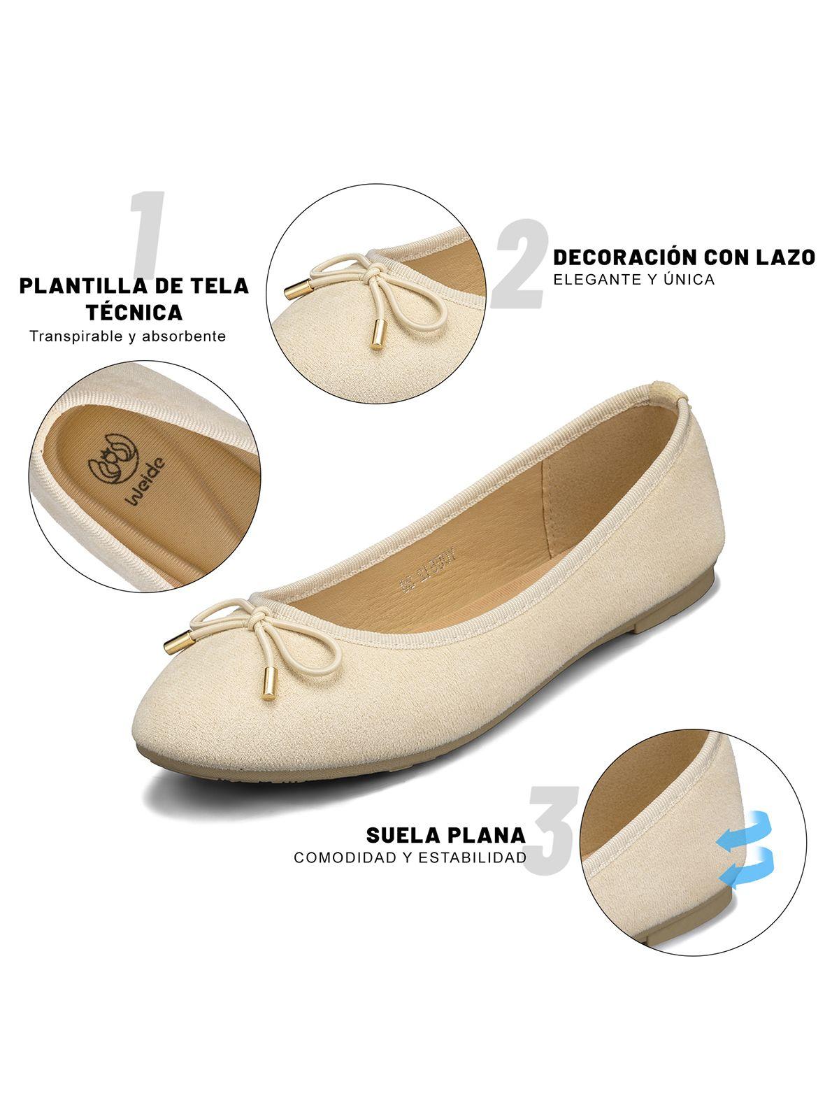 Ballerina Simil Gamuza Causal  Mujer Weide You512-8