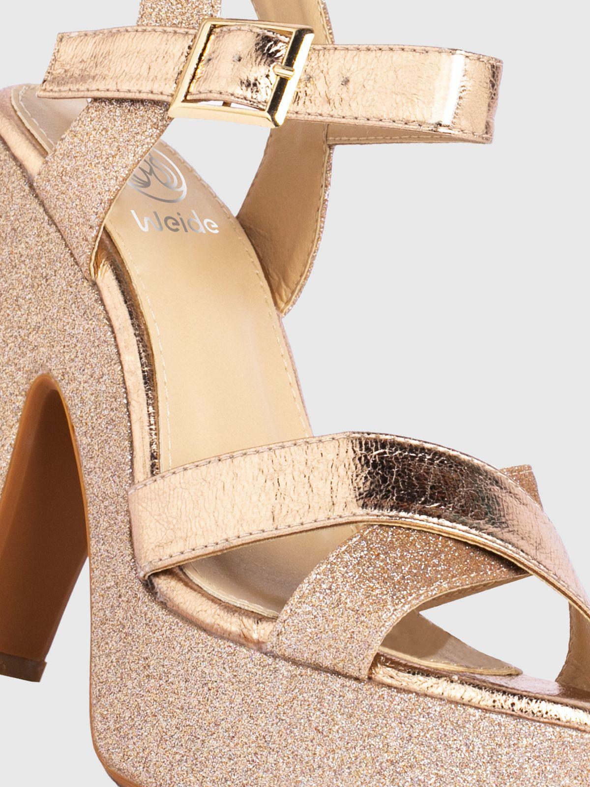 Sandalia Taco Champan Fiesta YOU176 Weide-5