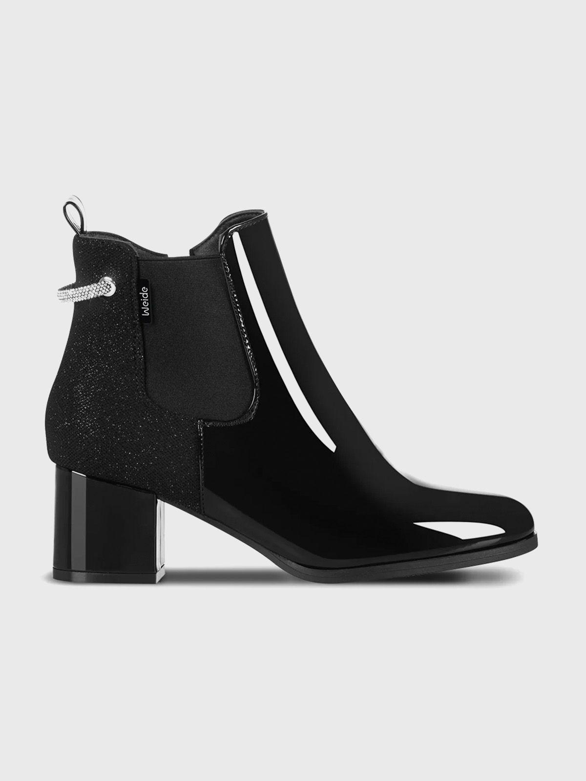 Botin Mujer Lía Negro Weide-2