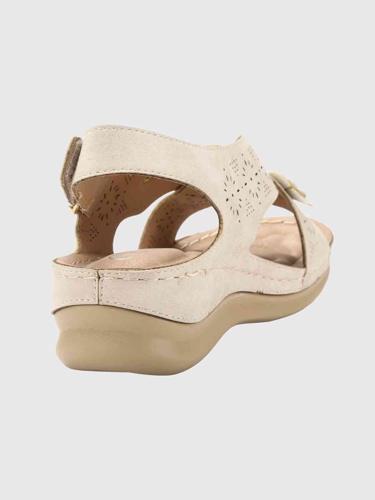 Sandalia Maxine Beige Weide-2