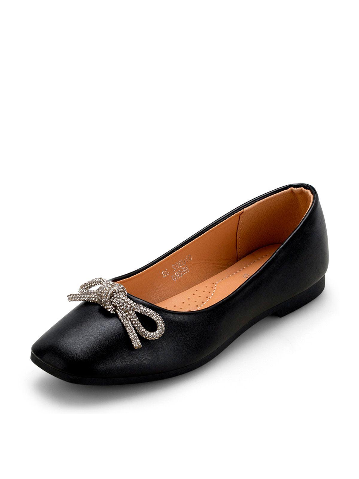 Zapato Taco Negro Casual QIU302 Weide-0