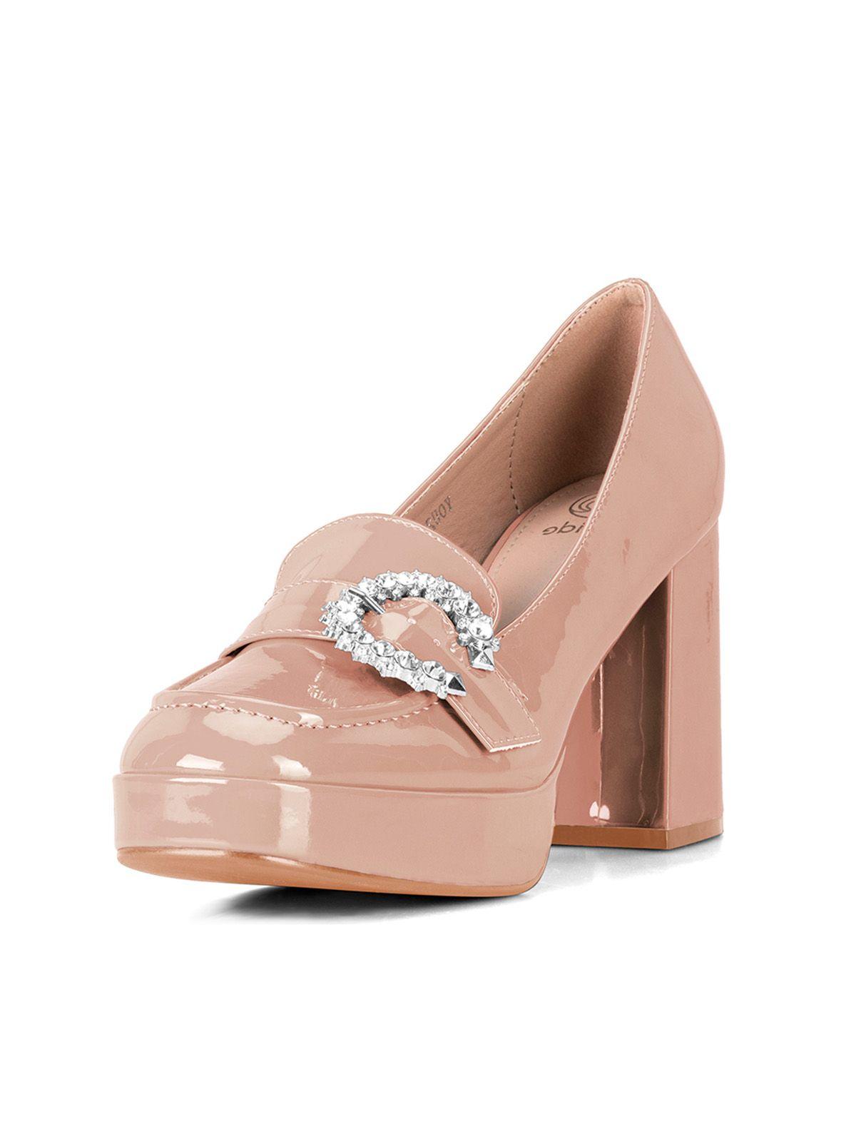 Zapatos Taco Alto Beige casual YOU226 Weide-0