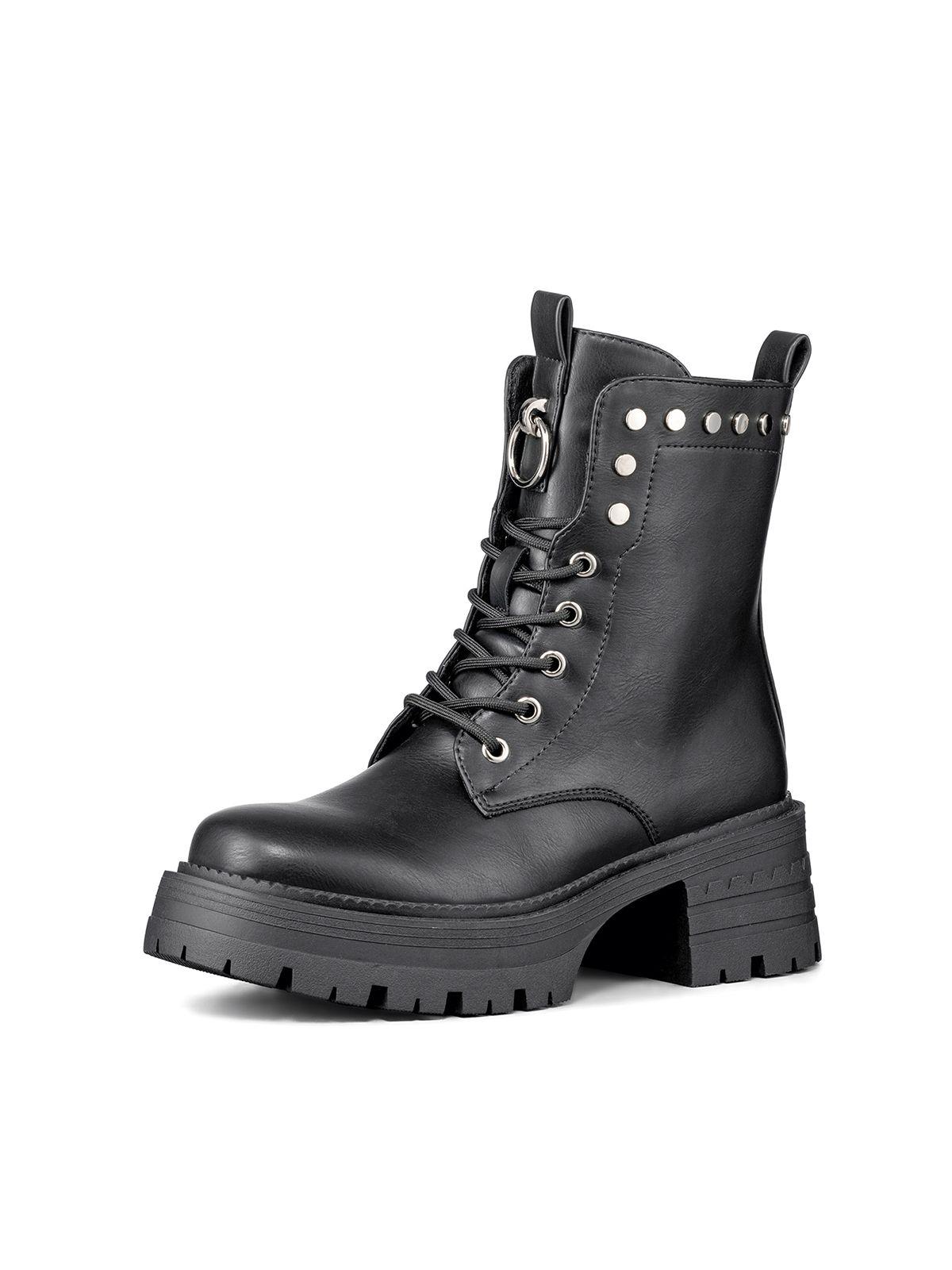Botin Casual Mujer Eco Cuero Moda Vintage Weide DH86-0