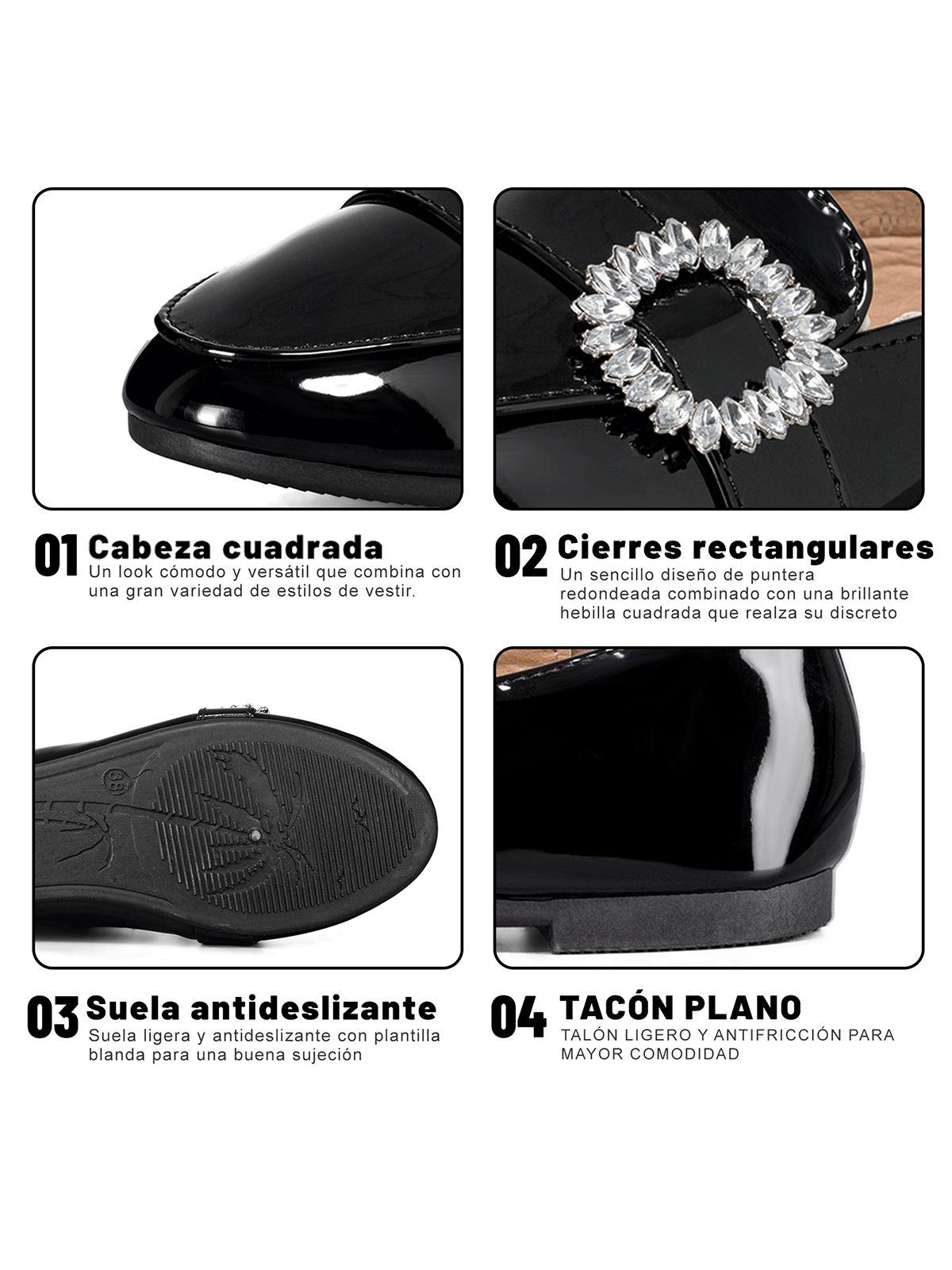 Mocasin Casual Mujer Charol Vintage Comodo Weide YOU507-5