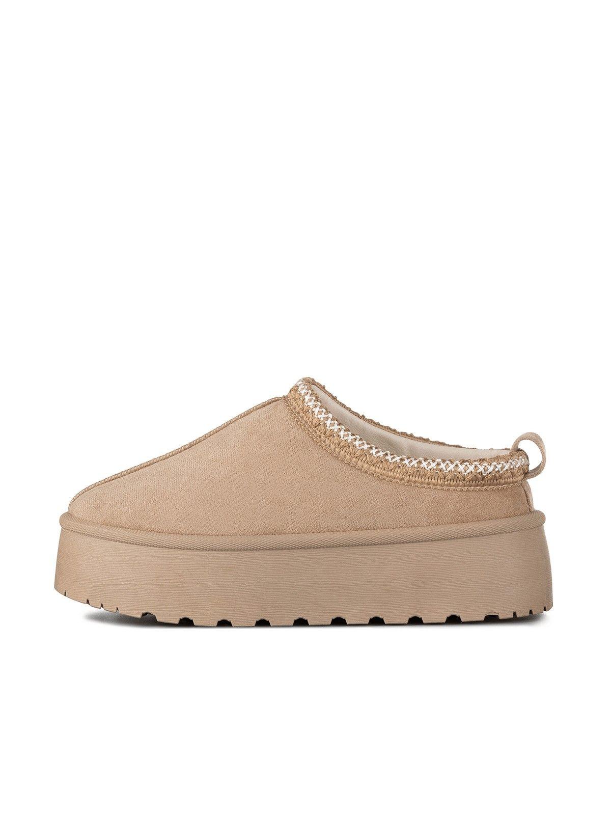 Botín Térmico Mujer Plataforma PU Textil Weide GLT617-1
