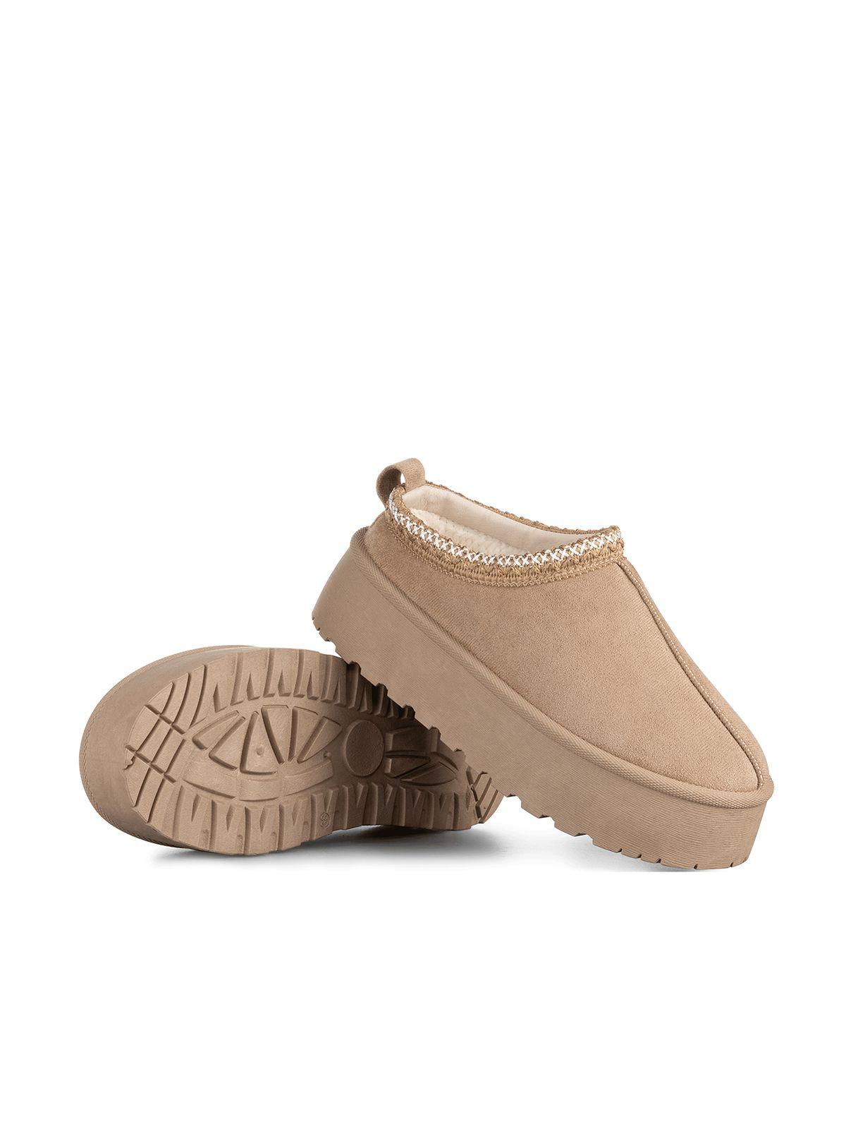 Botín Térmico Mujer Plataforma PU Textil Weide GLT617-2