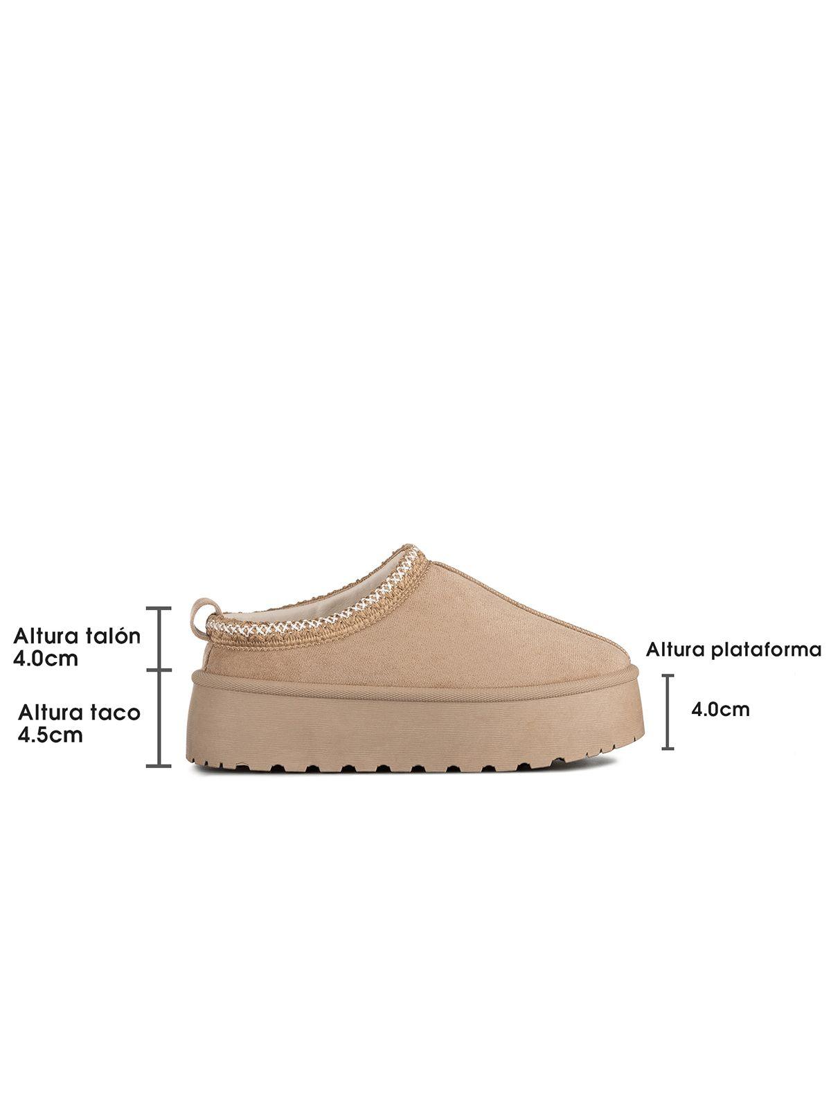 Botín Térmico Mujer Plataforma PU Textil Weide GLT617-5
