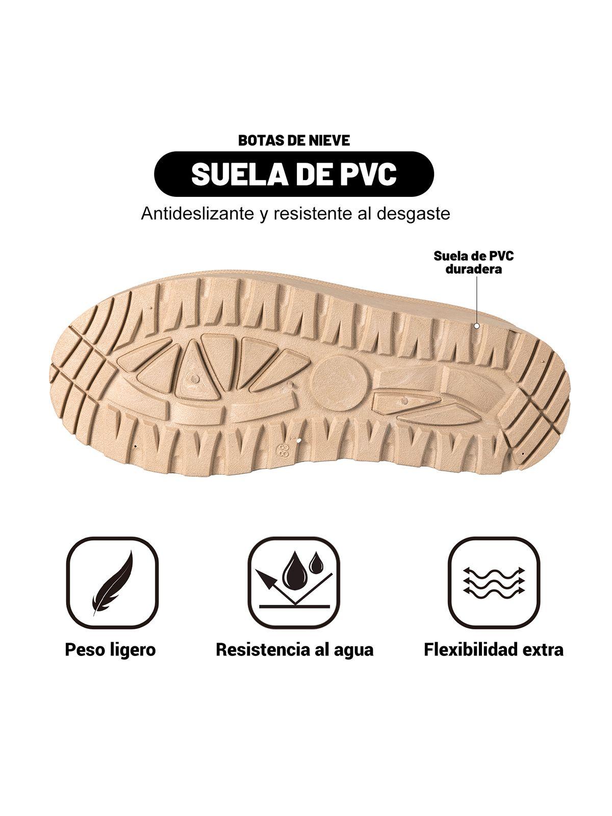 Botín Térmico Mujer Plataforma PU Textil Weide GLT617-6