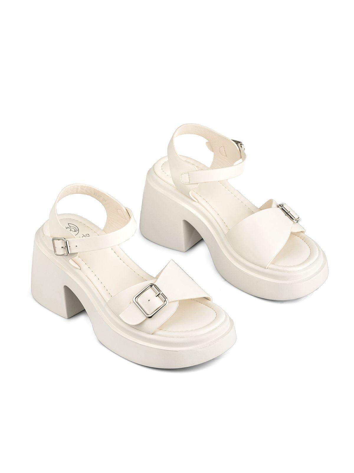 Sandalias Casual Mujer Con Plataforma y Hebilla Weide YL87-2