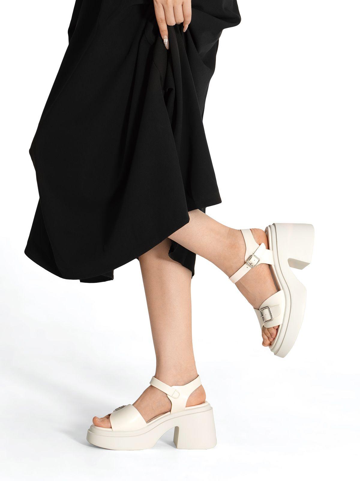 Sandalias Casual Mujer Con Plataforma y Hebilla Weide YL87-2