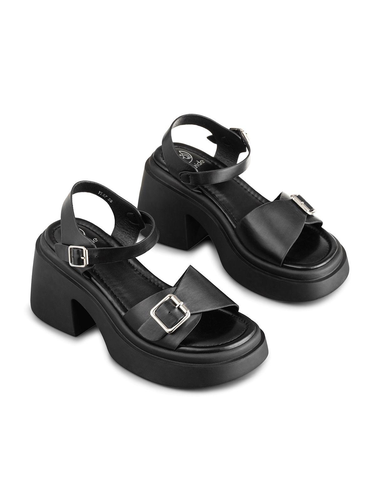 Sandalias Casual Mujer Con Plataforma y Hebilla Weide YL87-5