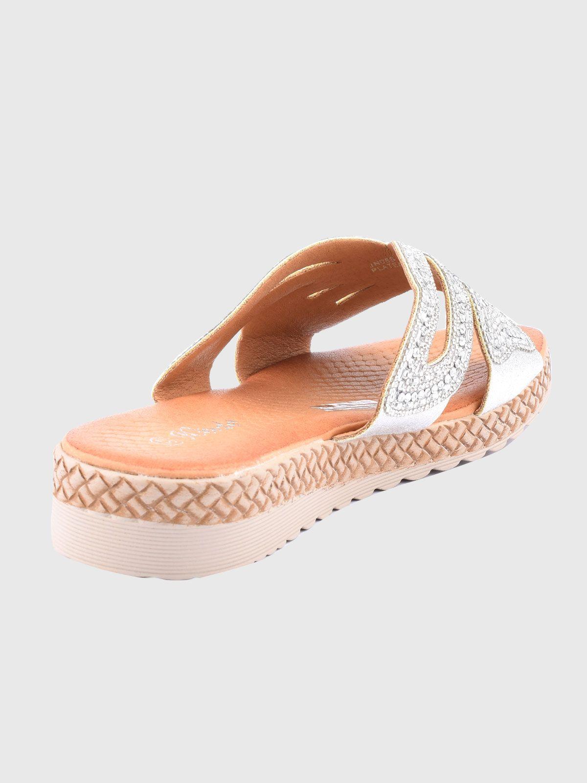 Sandalia Zeynep Plateado Weide-2