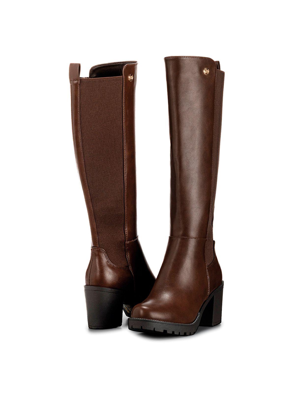 Bota Marron Casual Mujer Weide ZS53-4