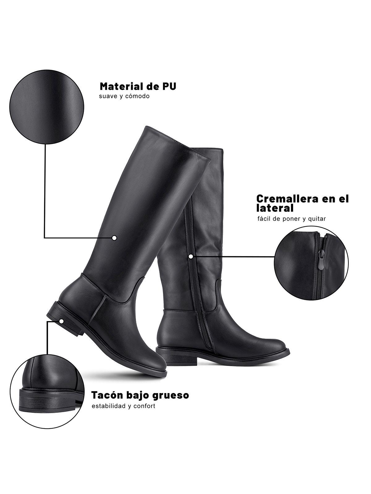 Bota Taco Mujer Casual PU Weide HX531-6