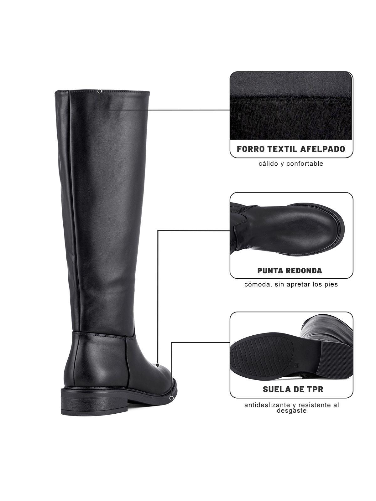 Bota Taco Mujer Casual PU Weide HX531-7