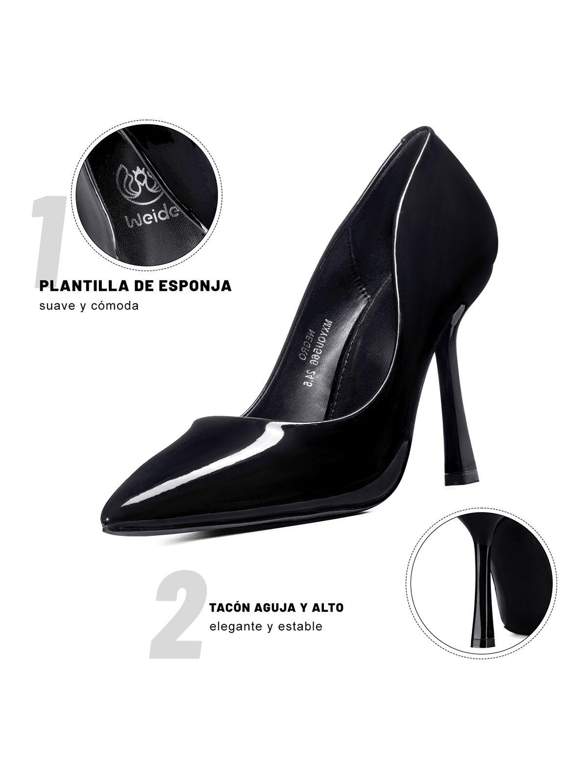Zapato Taco Alto Mujer Elegante PU Weide YOU566-8