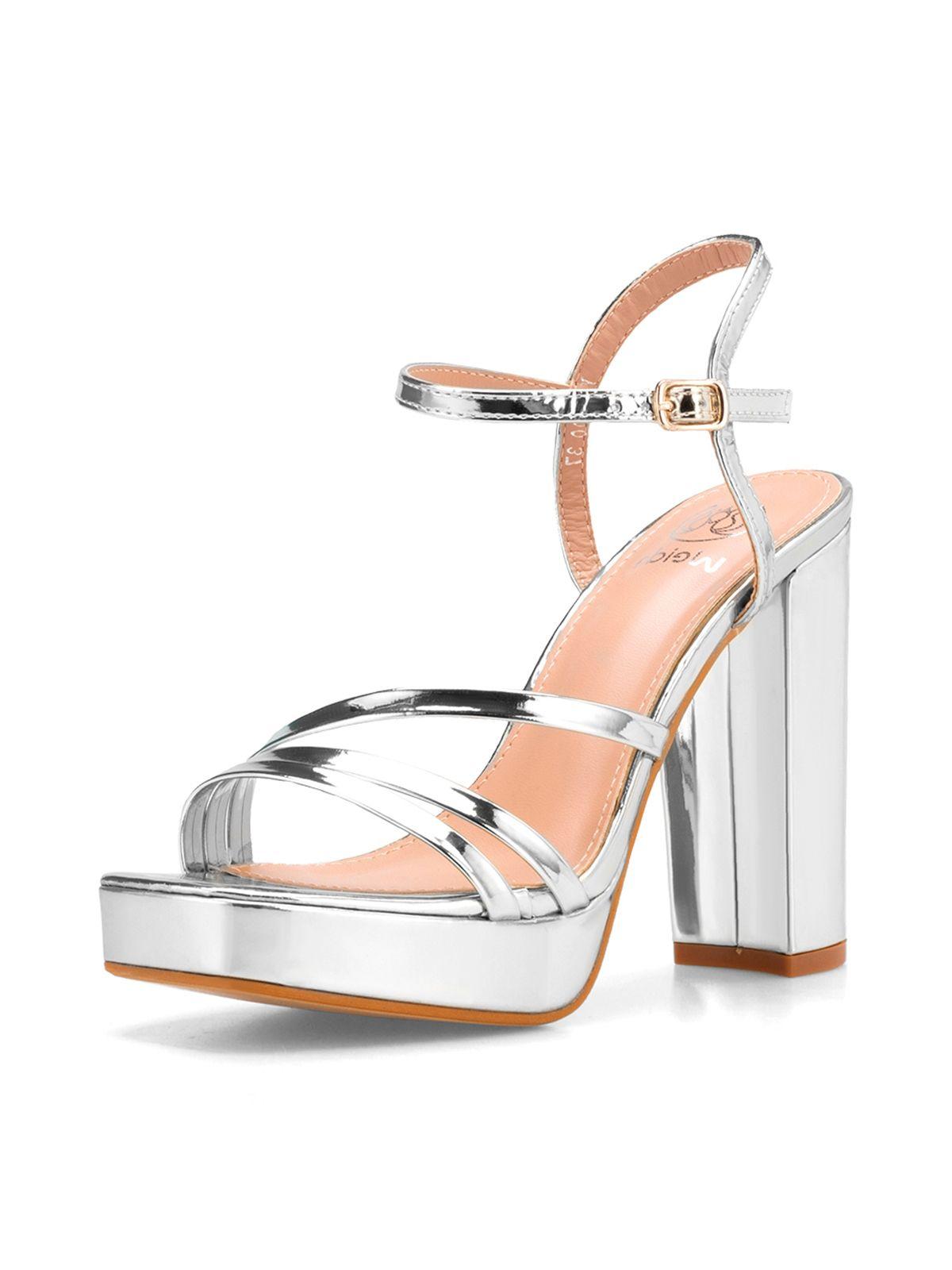 Sandalia Zulema Plateado Weide-0