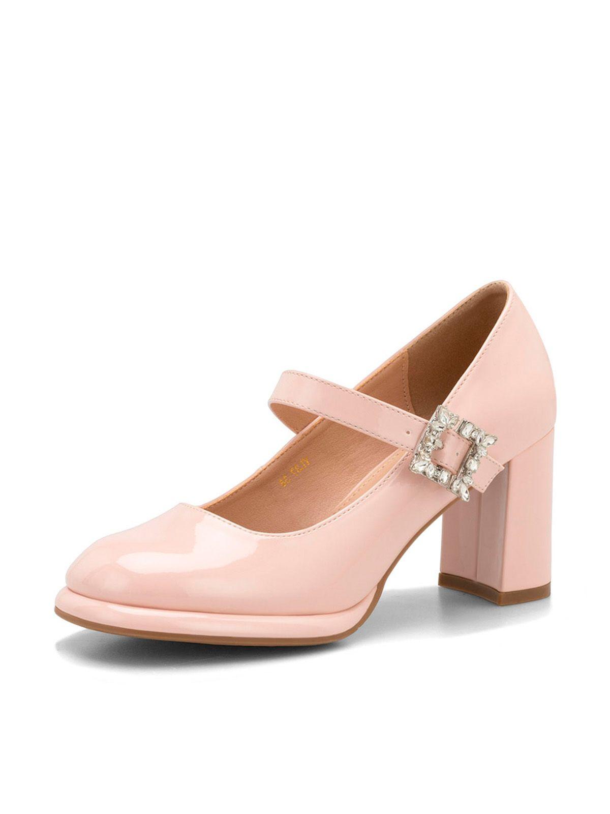 Zapatos Taco Mujer Alma Rosado Weide-0