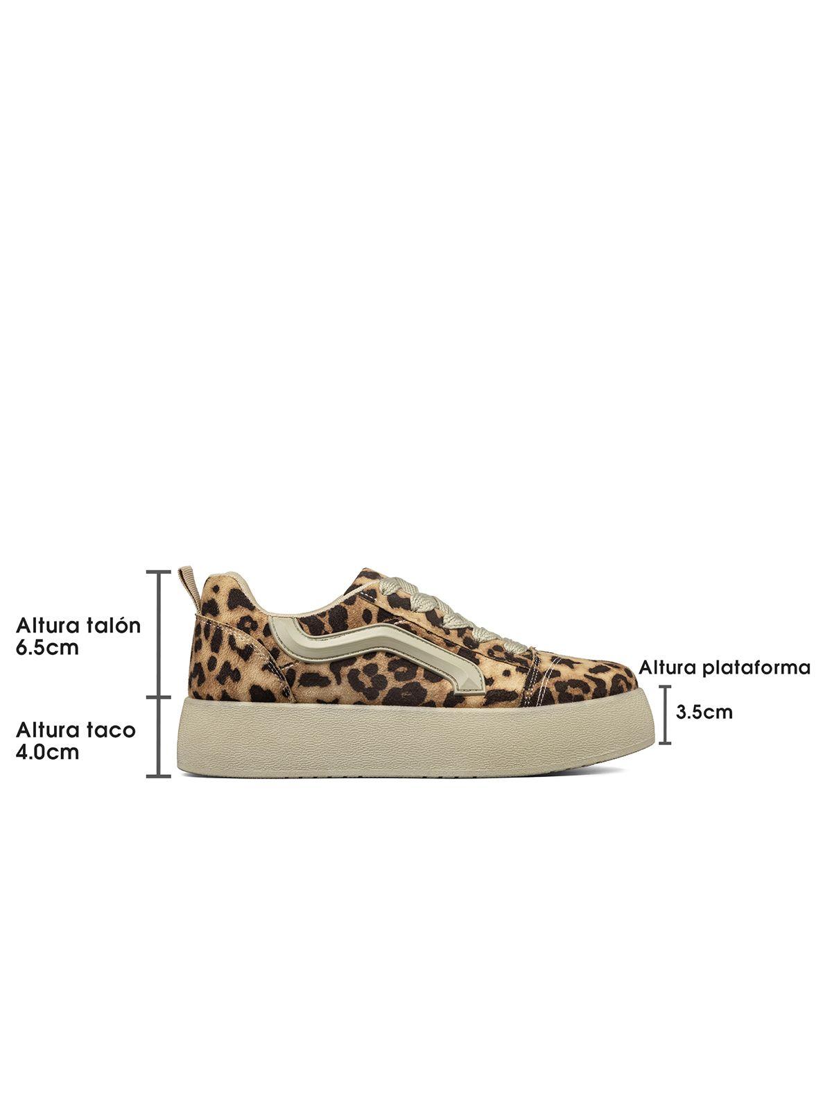 Zapatilla Casual Plataforma Mujer Weide LT215-4