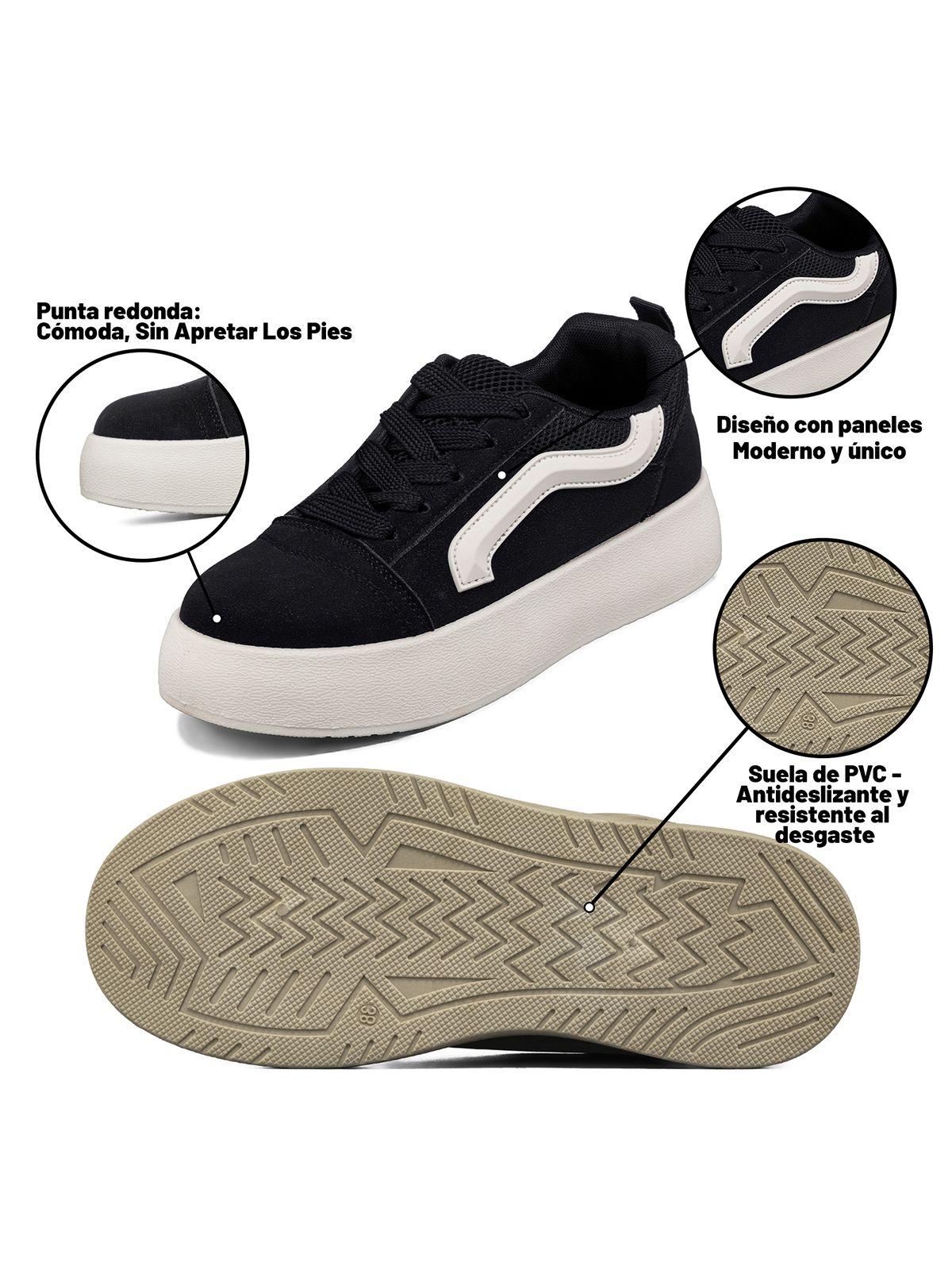 Zapatilla Casual Plataforma Mujer Weide LT215-8