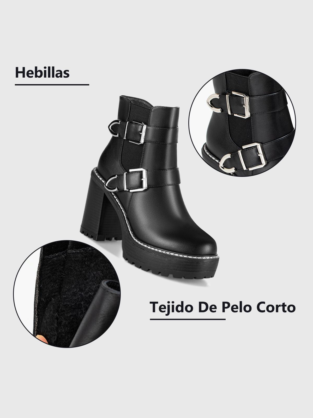 Botin Mujer Fátima Negro Weide-6