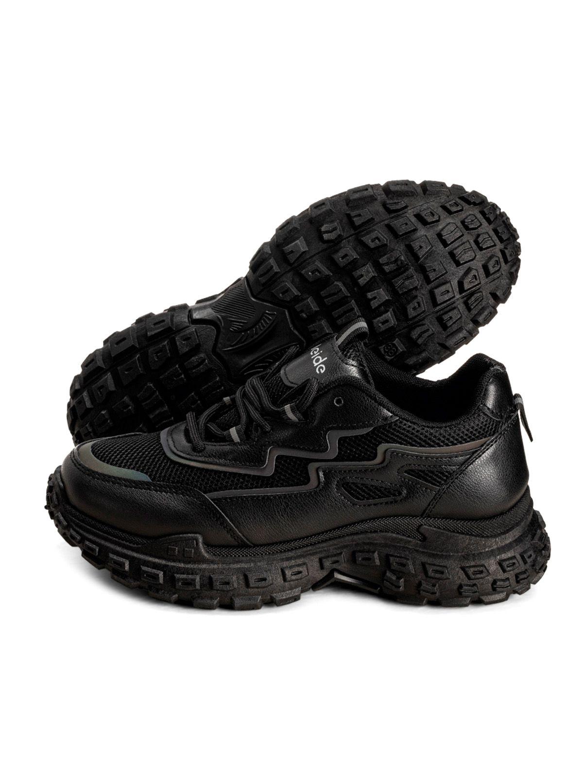 Zapatillas Negro Casual Mujer Weide SL02-4