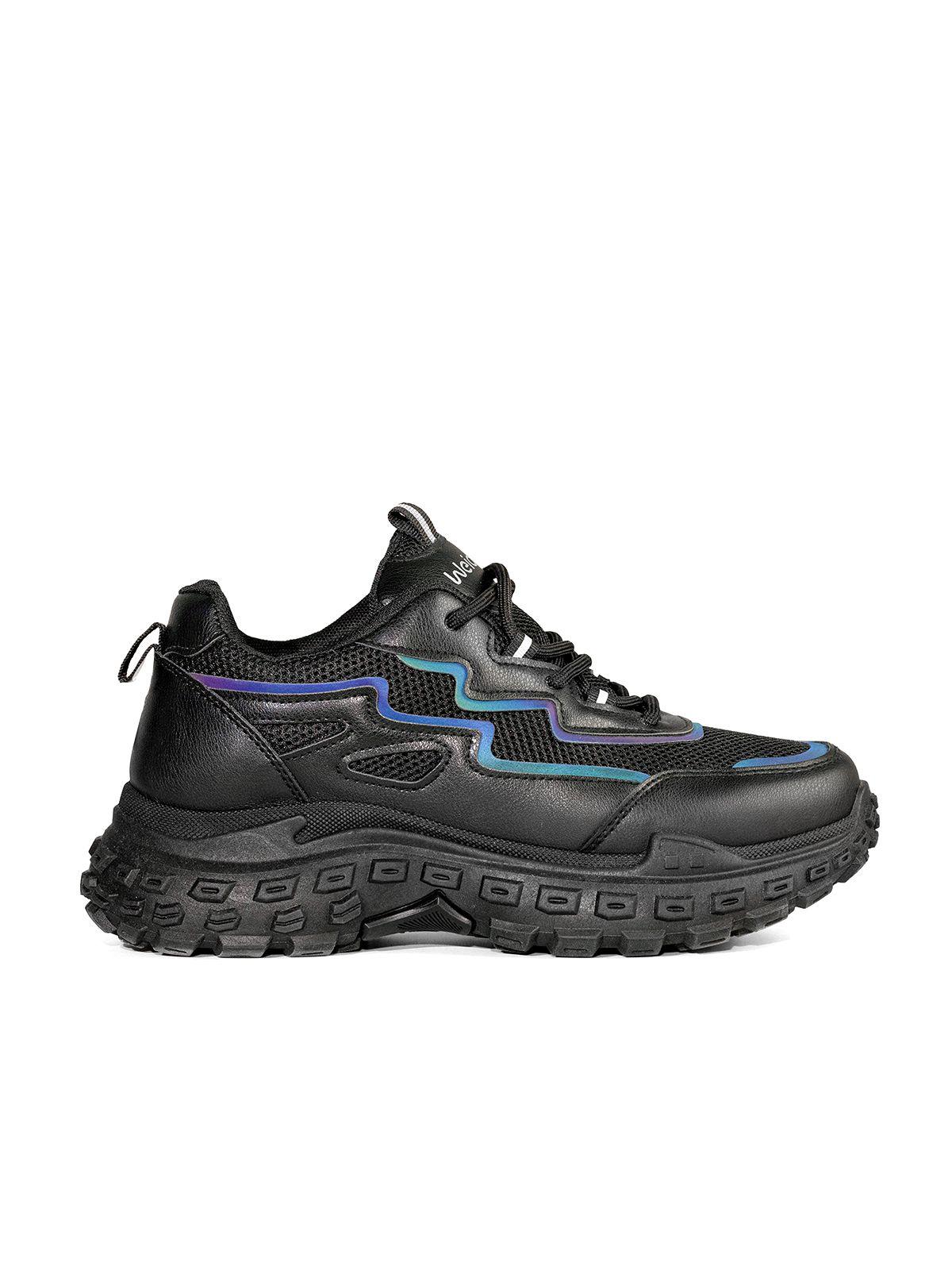 Zapatillas Negro Casual Mujer Weide SL02-0