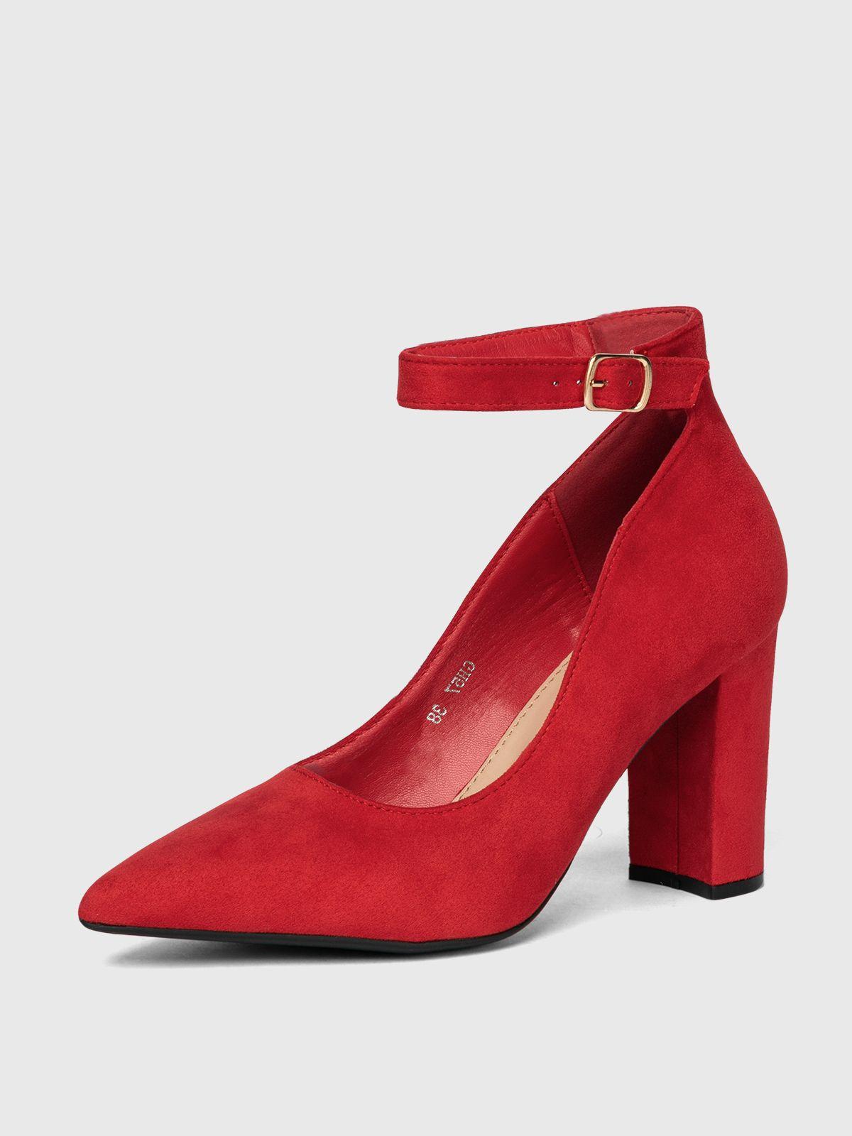 Zapato Mujer Felicitas Rojo Weide-0