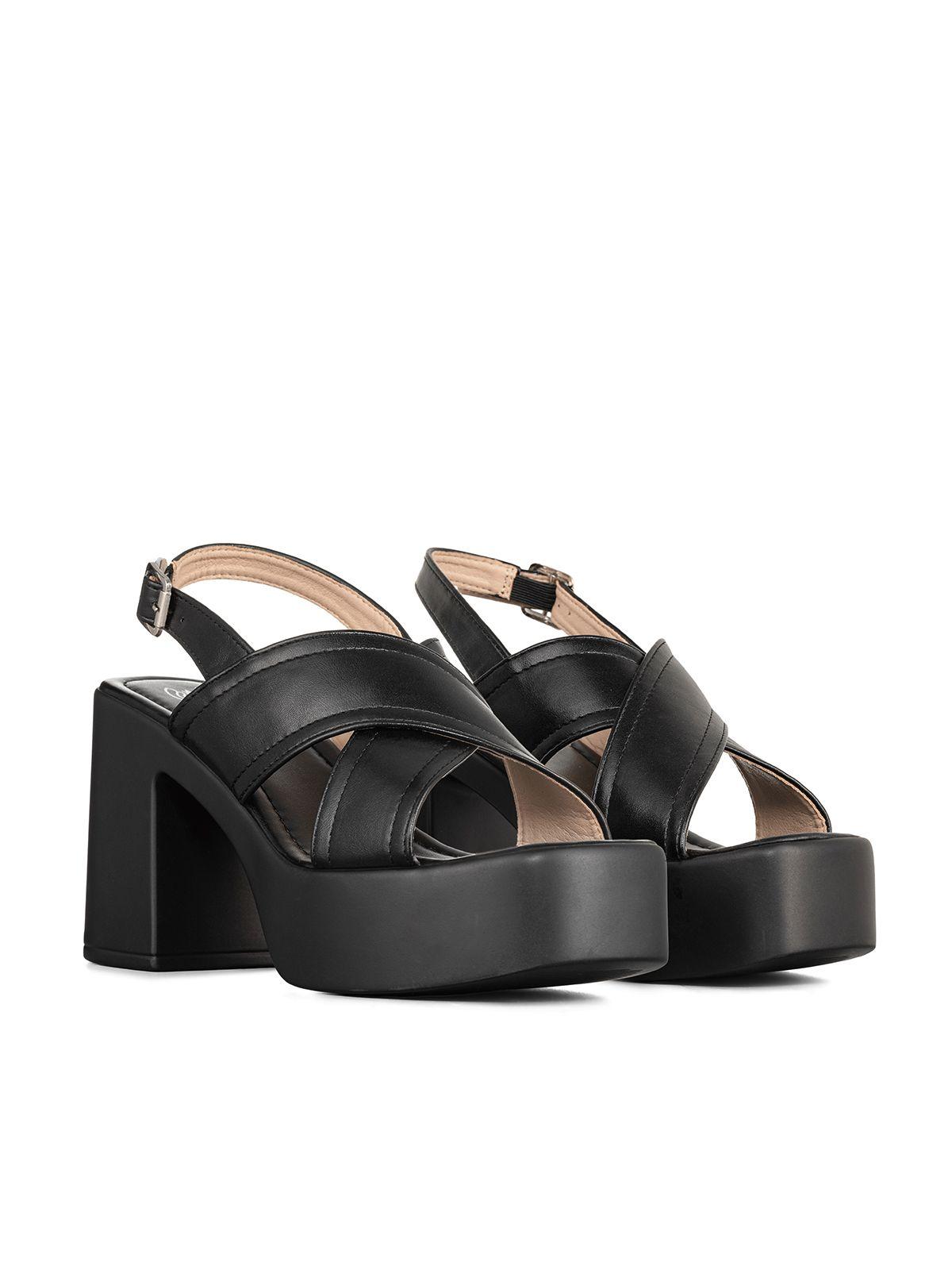 Sandalia Taco Casual Mujer Moda Punta Cuadrada Weide YOU230-2