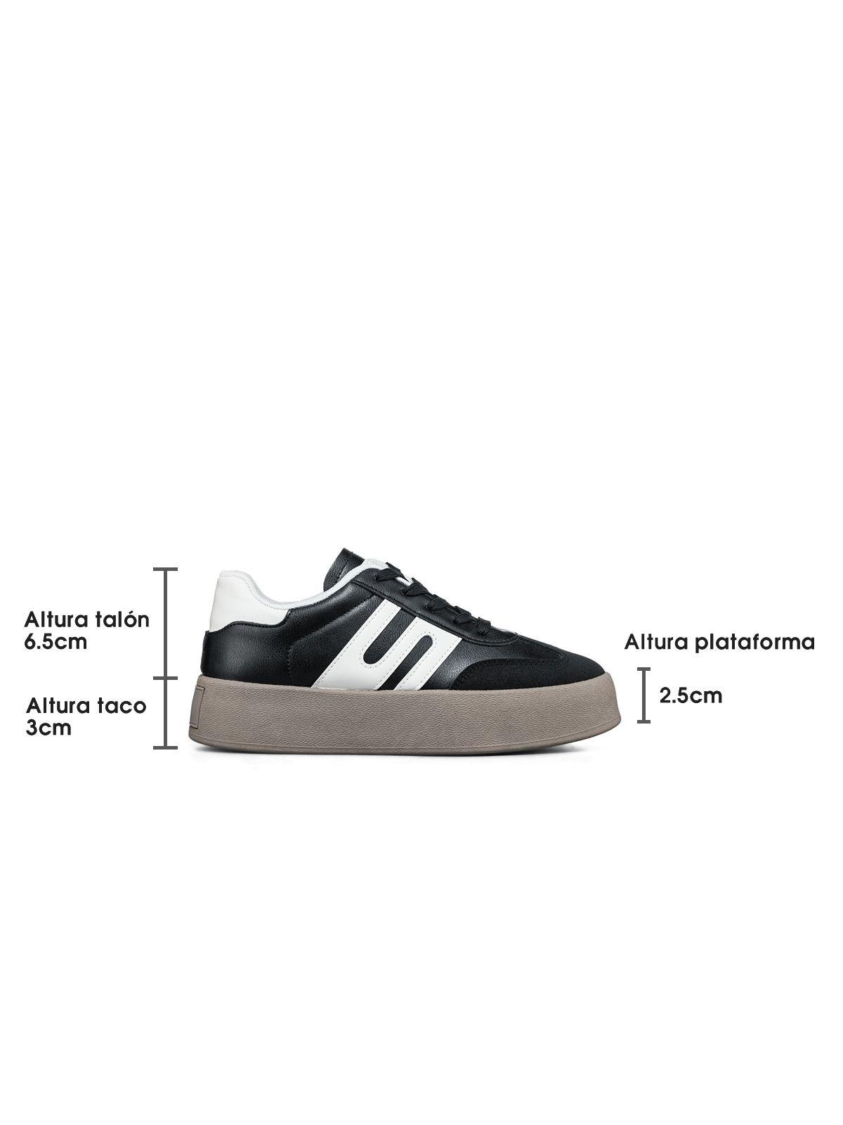 Zapatilla Casual Mujer Urbana Plataforma Confort Weide LT203-7