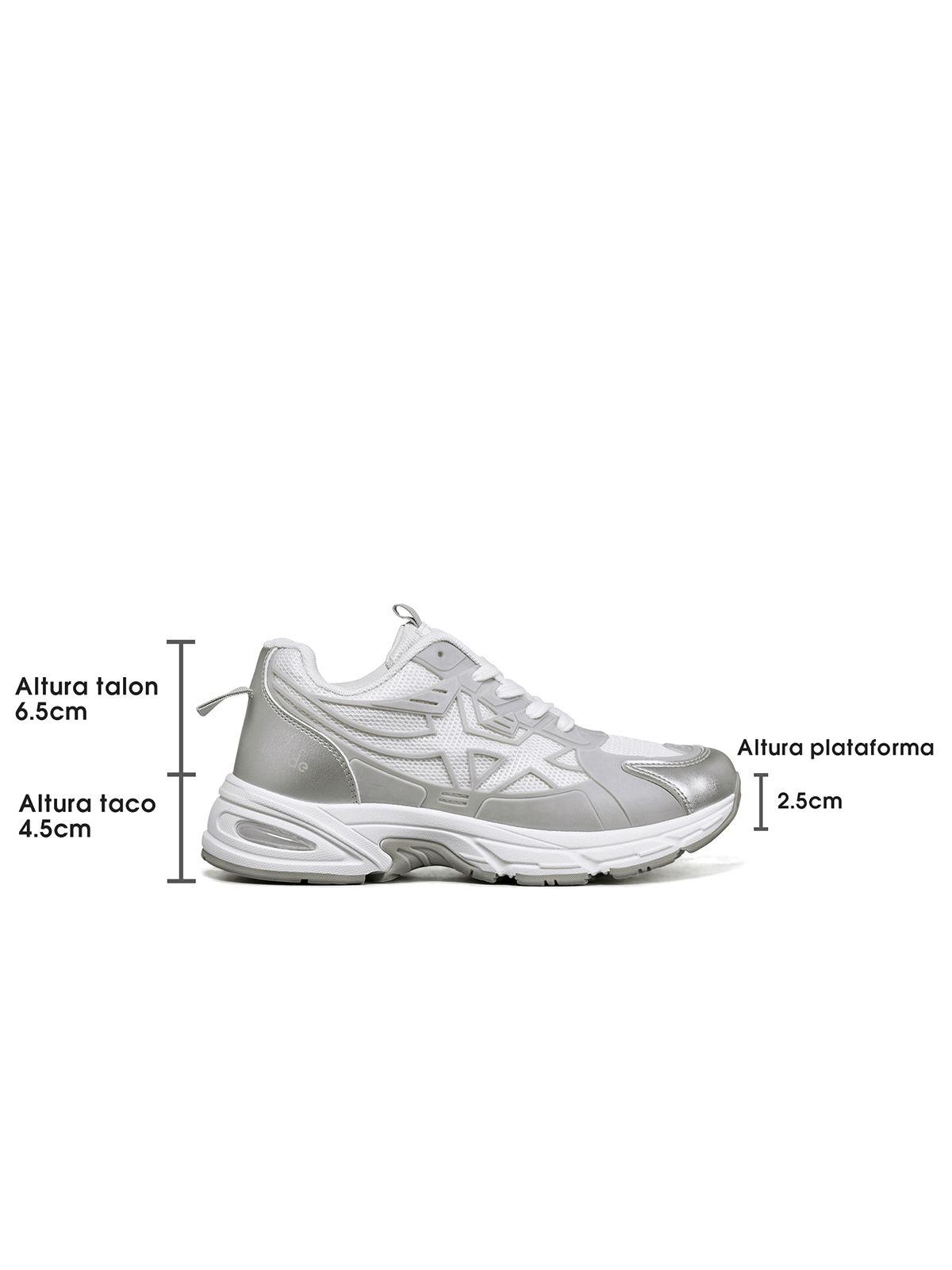 Zapatilla Casual Mujer Urbana Deportiva Comodo Weide TFA303-5