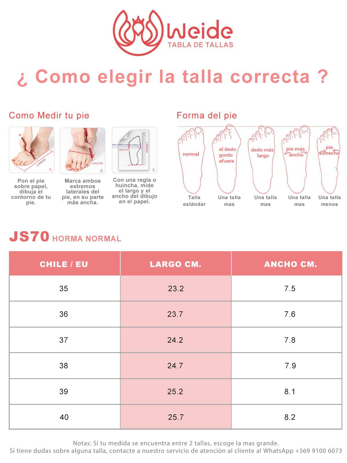 Mocasin Casual Mujer Cómodo Clásico Elegante Cuña Weide JS70-3