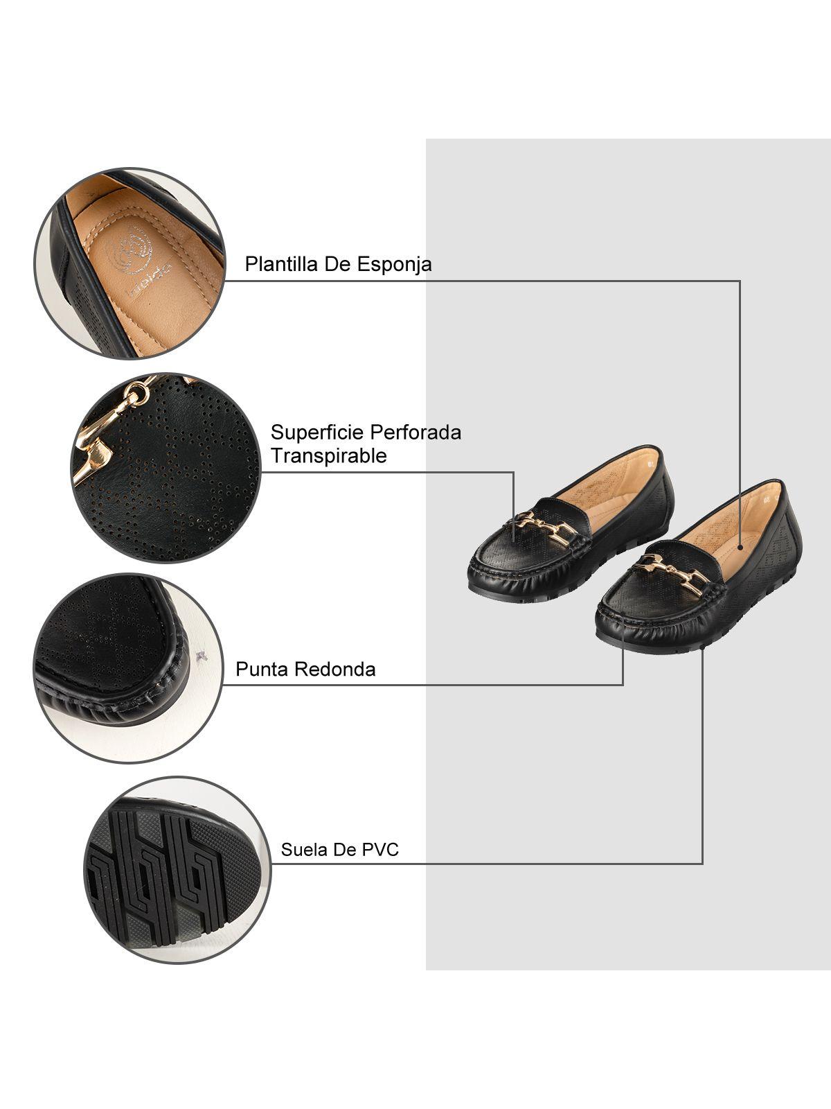 Mocasin Casual Mujer Cómodo Clásico Elegante Cuña Weide JS70-5