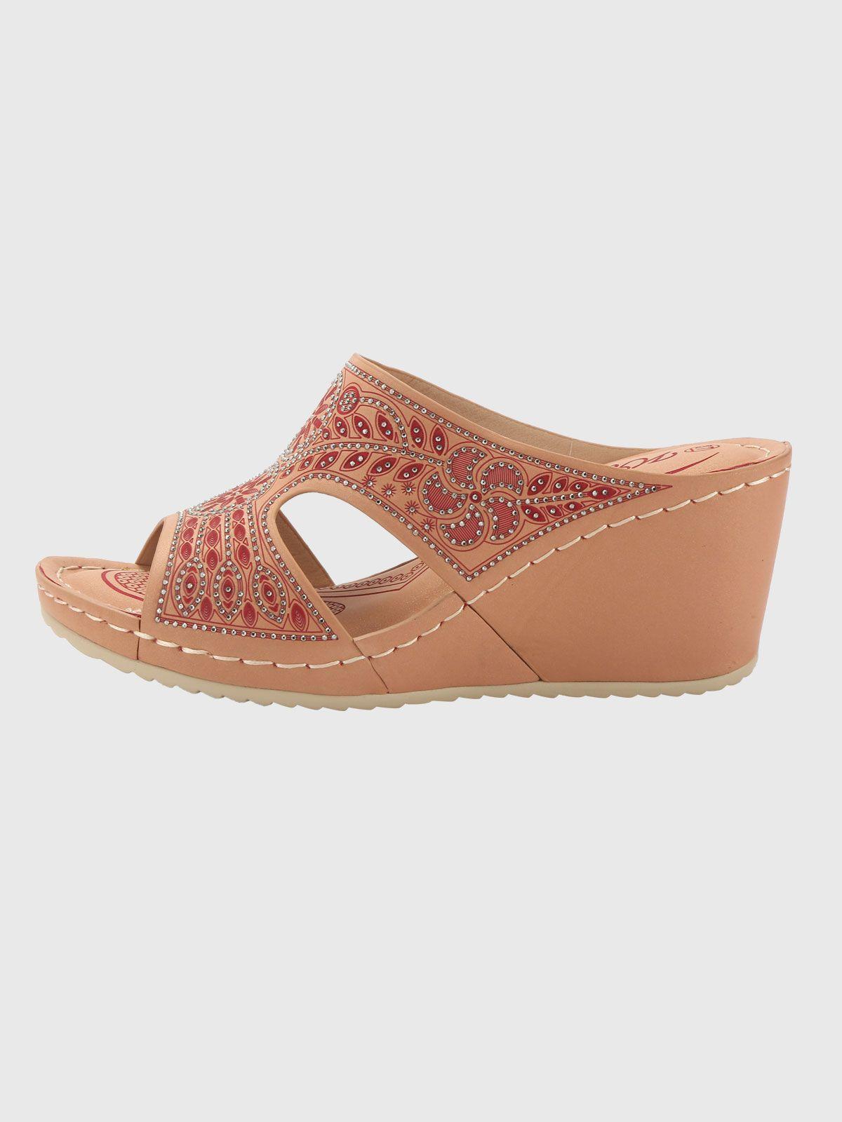 Sandalia Edna Camel Weide-1