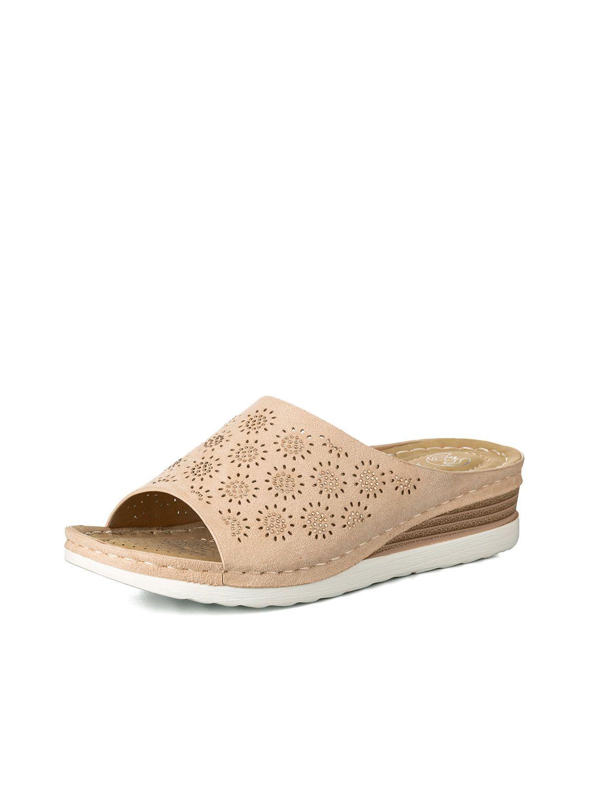 Sandalias Chalas Casual Confort Mujer Taco Cuña Weide QIU365-0