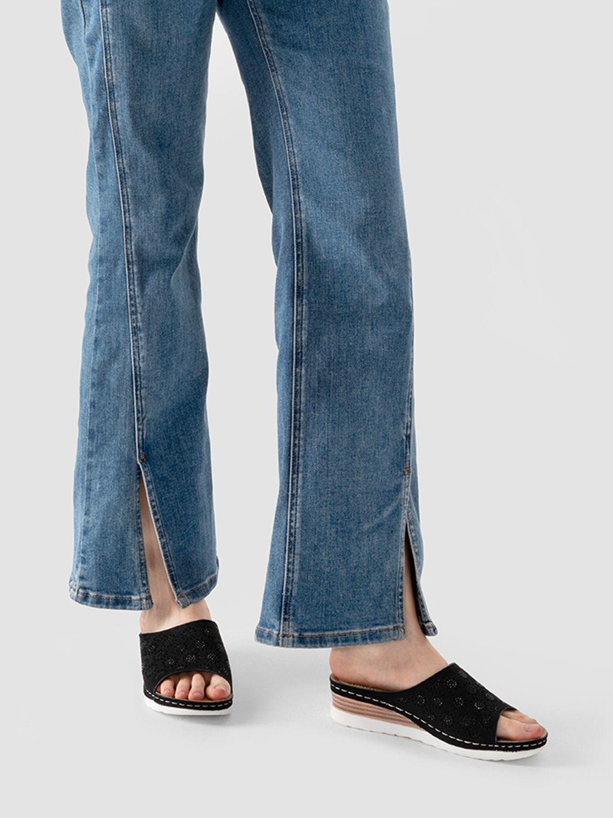 Sandalias Chalas Casual Confort Mujer Taco Cuña Weide QIU365-2