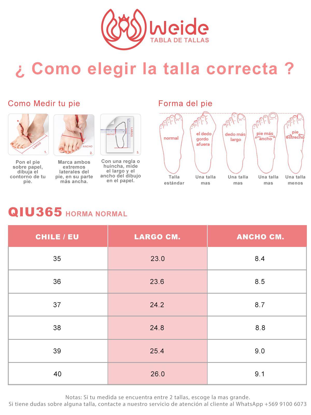 Sandalias Chalas Casual Confort Mujer Taco Cuña Weide QIU365-3