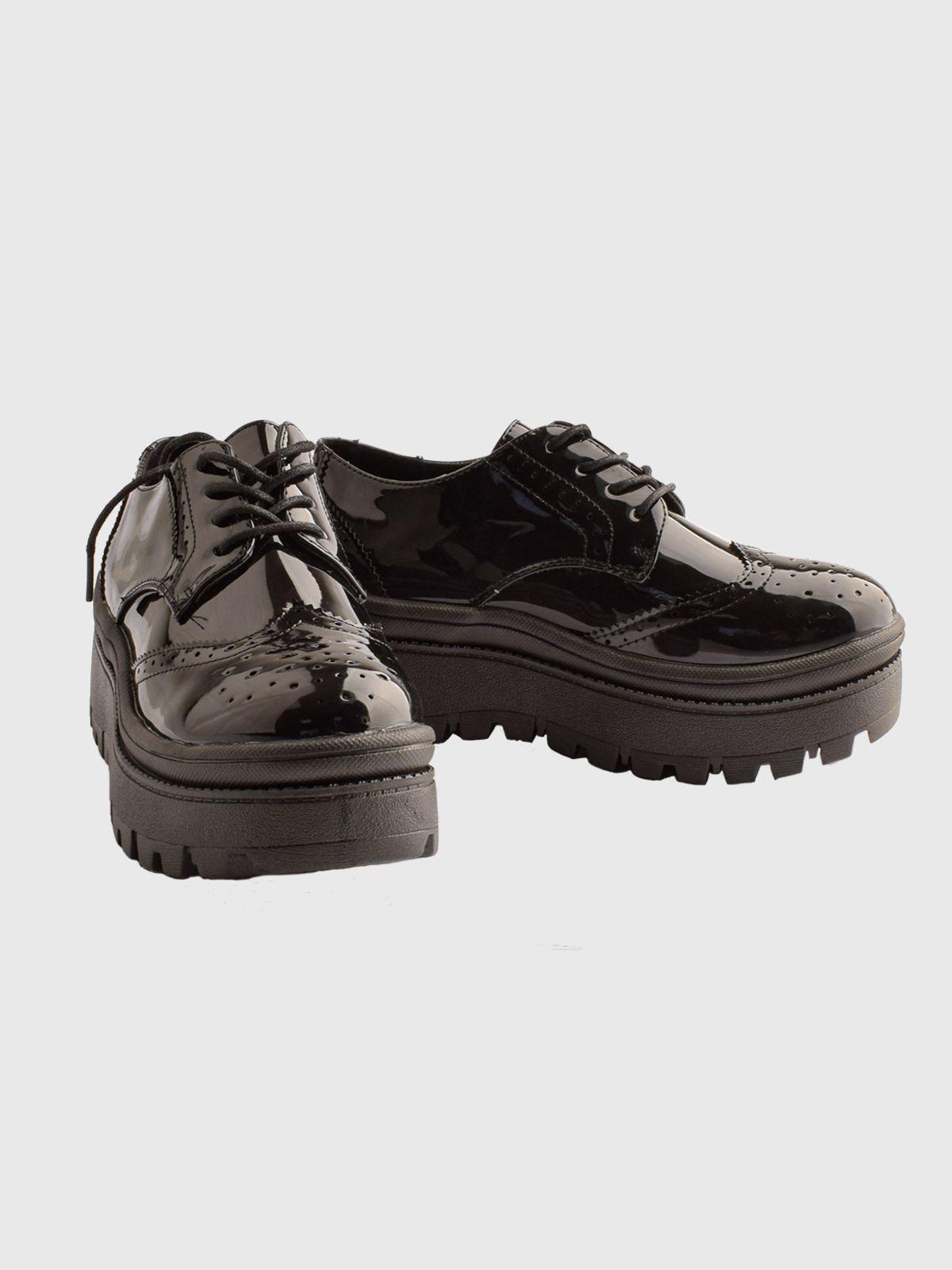 Zapato Penny Negro Weide-4