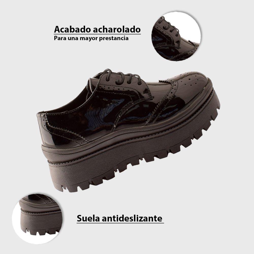 Zapato Penny Negro Weide-6
