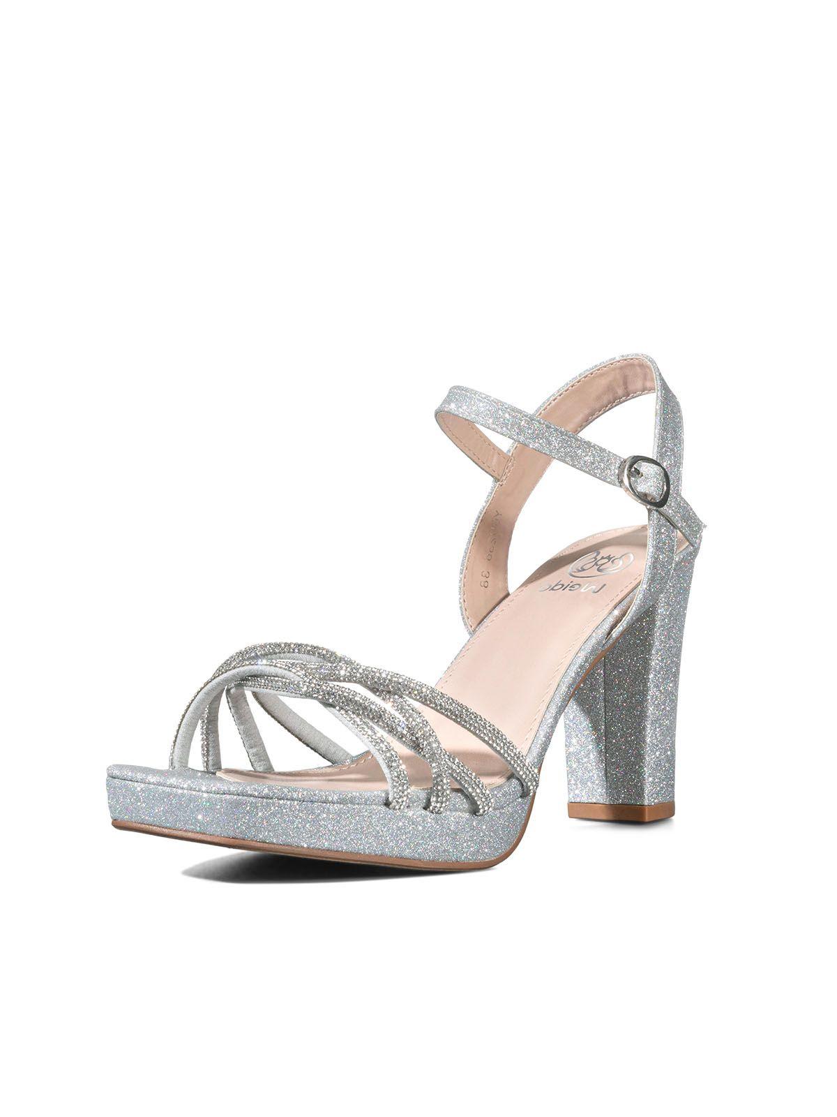 Sandalia Fiesta Glitter Elegante Mujer Weide YOU236-0