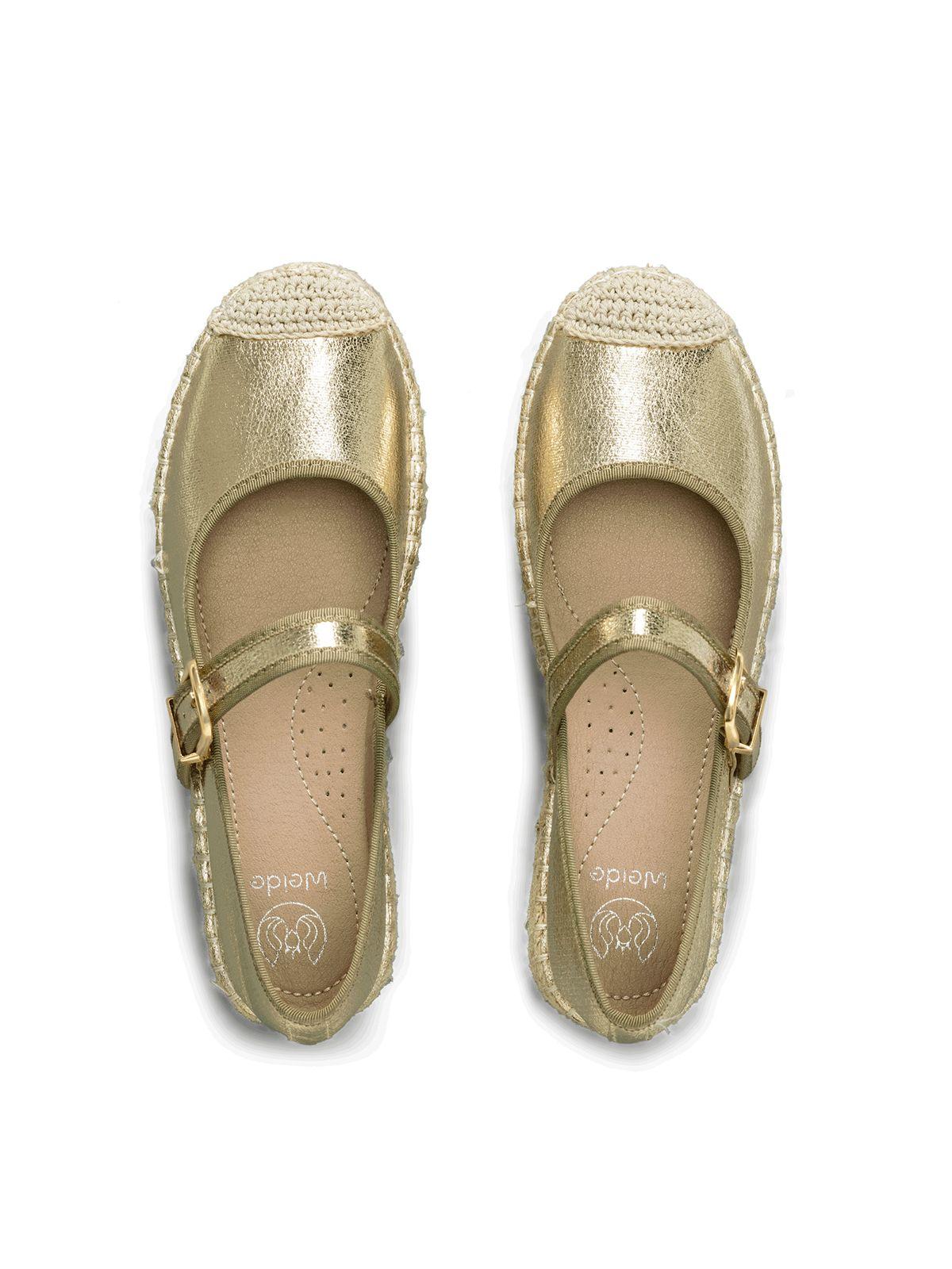 Alpargata Casual Suela Yute Plana Mujer Weide QIU105-4